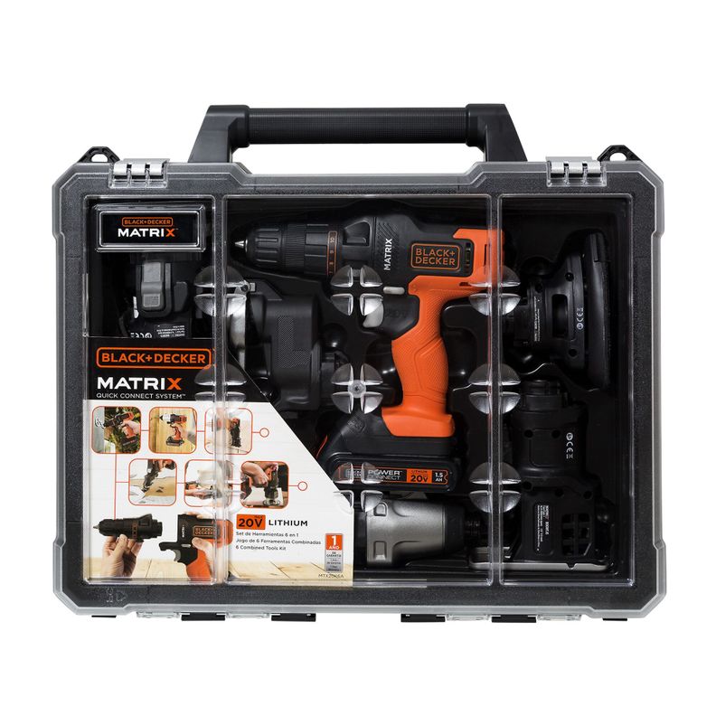 Herramienta Multipropósito 20V 6en1 Matrix-2