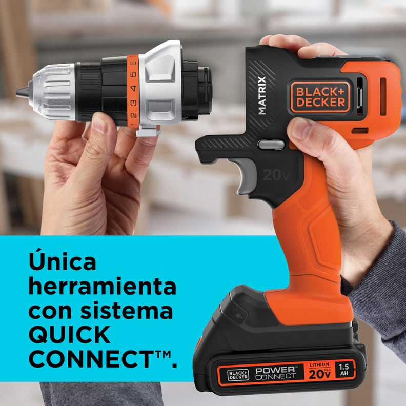 Herramienta Multipropósito 20V 6en1 Matrix-4