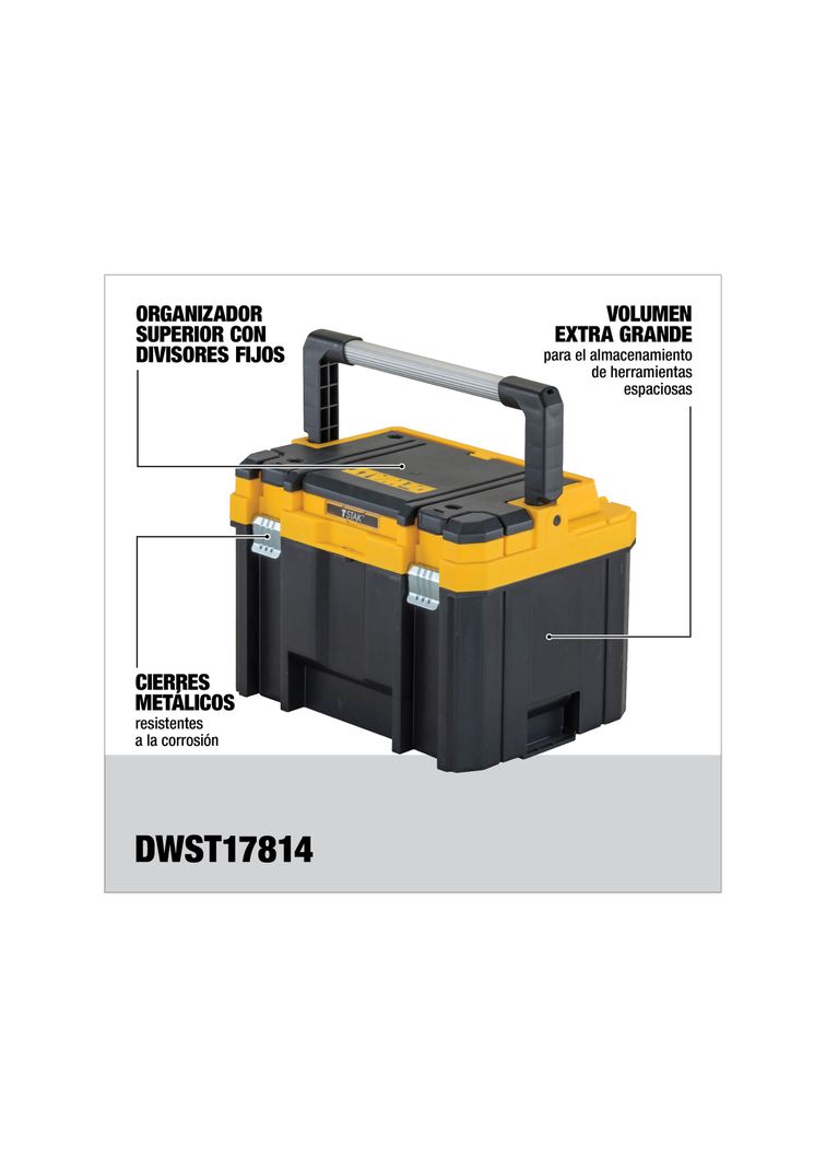 Caja de herramientas amplia 43.8 x 32 x 33.6 cms-1