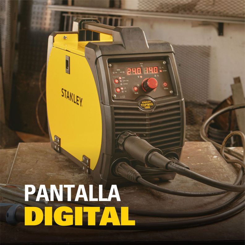 Soldadora Inverter TOP MIG/MMA/TIG 1800-6