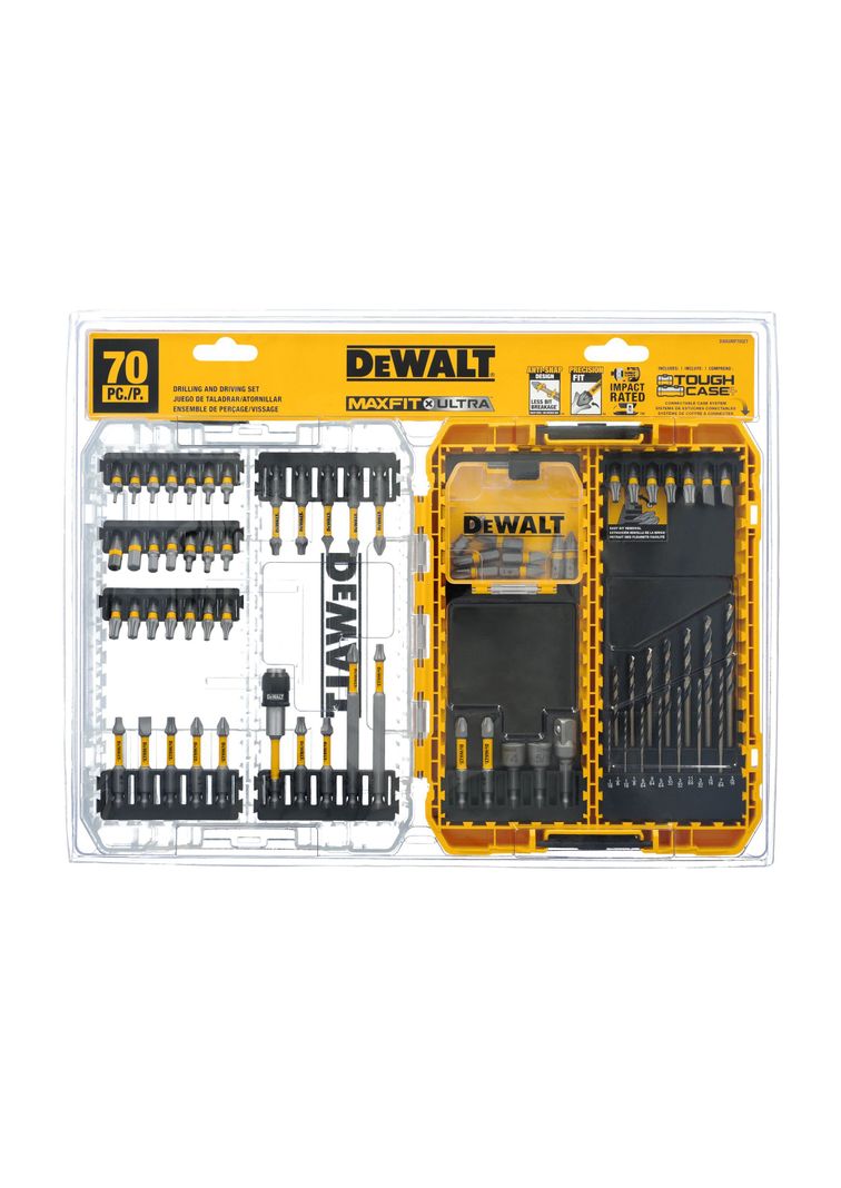 Set 70 puntas MAXFIT ULTRA DEWALT DWAUMF70SET-1