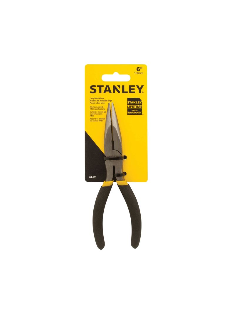Alicate Punta Larga Cortante 6" (152 mm) STANLEY 84-101LA-3