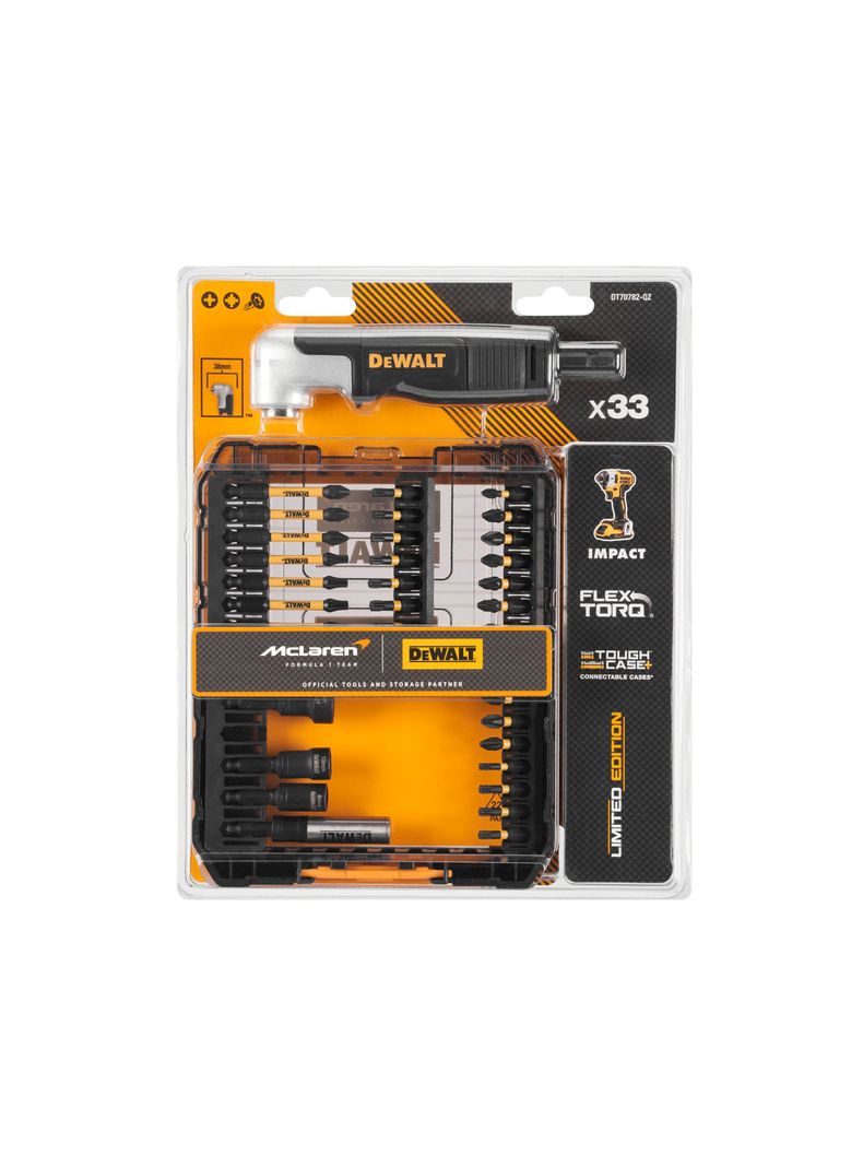 Set 33 puntas para atornillar FLEXTORQ DEWALT DT70782-QZ-3