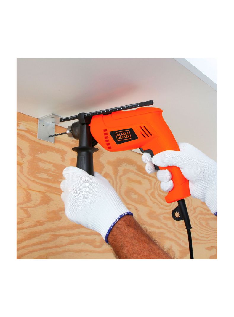 Taladro Percutor 1/2" 550W BLACK+DECKER HD555-B2C-3