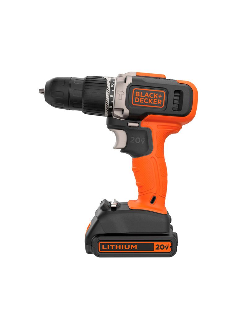Kit Taladro Percutor 20V + Set de accesorios BLACK+DECKER-1