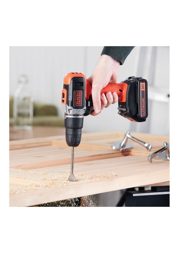 Kit Taladro Percutor 20V + Set de accesorios BLACK+DECKER-2