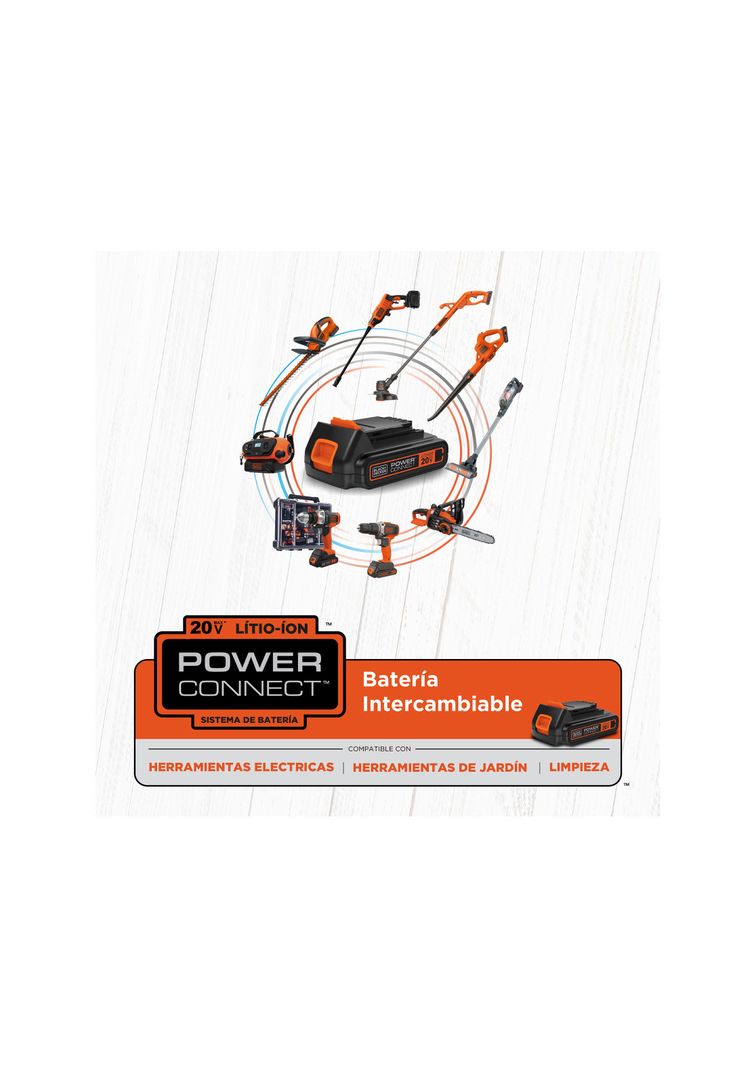 Kit Taladro Percutor 20V + Set de accesorios BLACK+DECKER-5