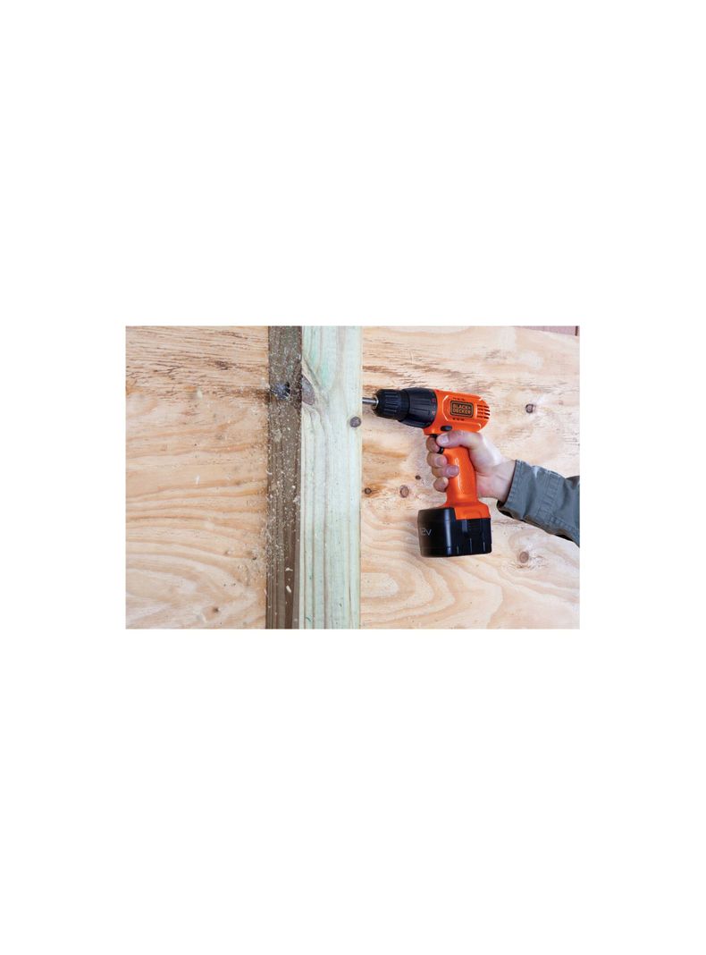 Taladro atornillador 12V BLACK+DECKER CD121K-B2C-4
