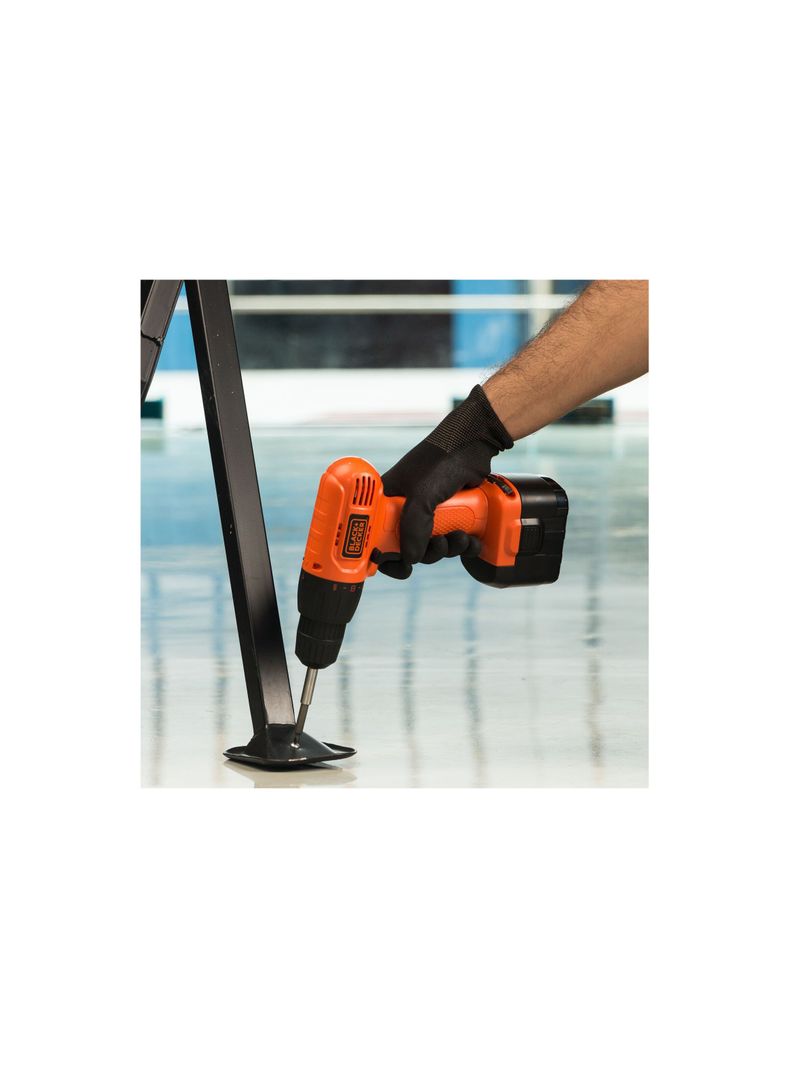 Taladro atornillador 12V BLACK+DECKER CD121K-B2C-5
