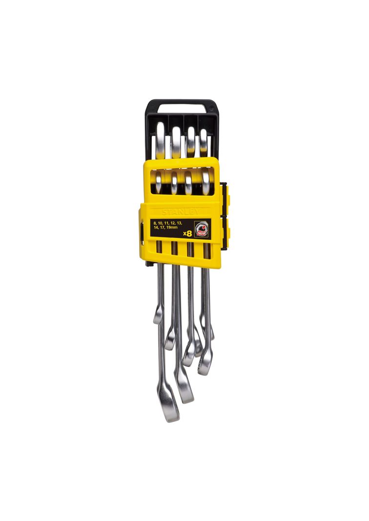 Juego 8 llaves combinadas 8-19mm STANLEY STMT78099-840-0