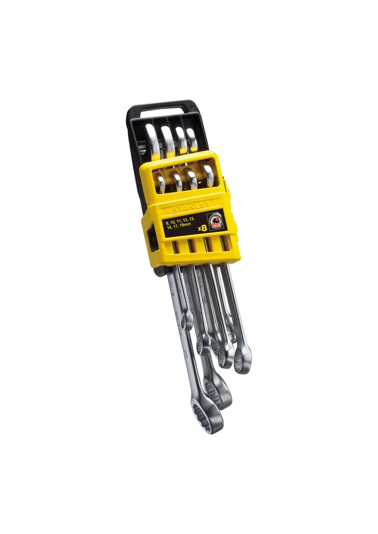 Juego 8 llaves combinadas 8-19mm STANLEY STMT78099-840-1
