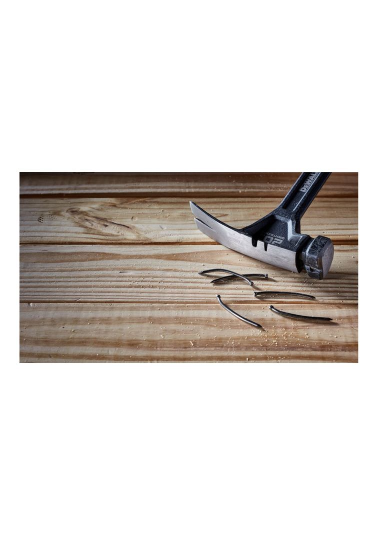 Martillo de uña recta Carpintero Acero 20oz DEWALT-3