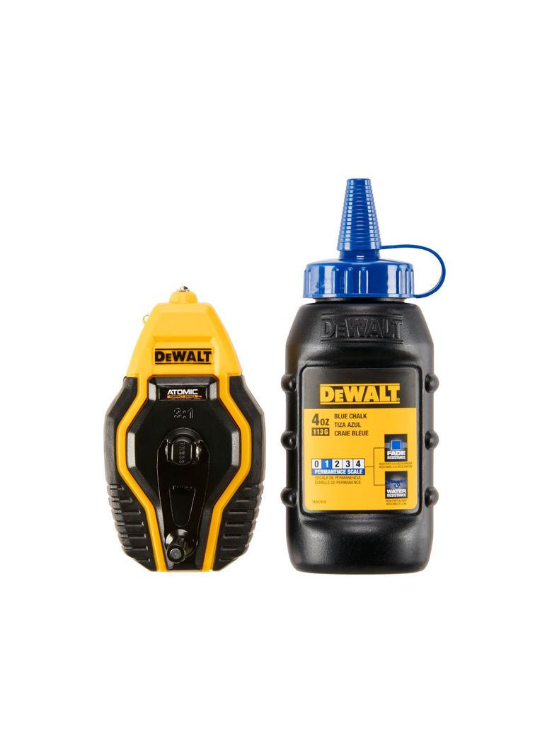 Tizador 9.1 mts 3:1 con tiza azul ATOMIC DEWALT DWHT47258L-0