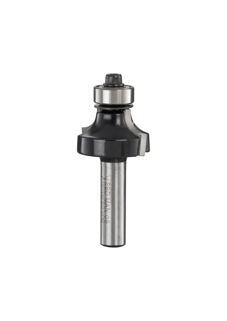 Fresa recta en V 1/2” vástago 1/4" STANLEY STA80303-1