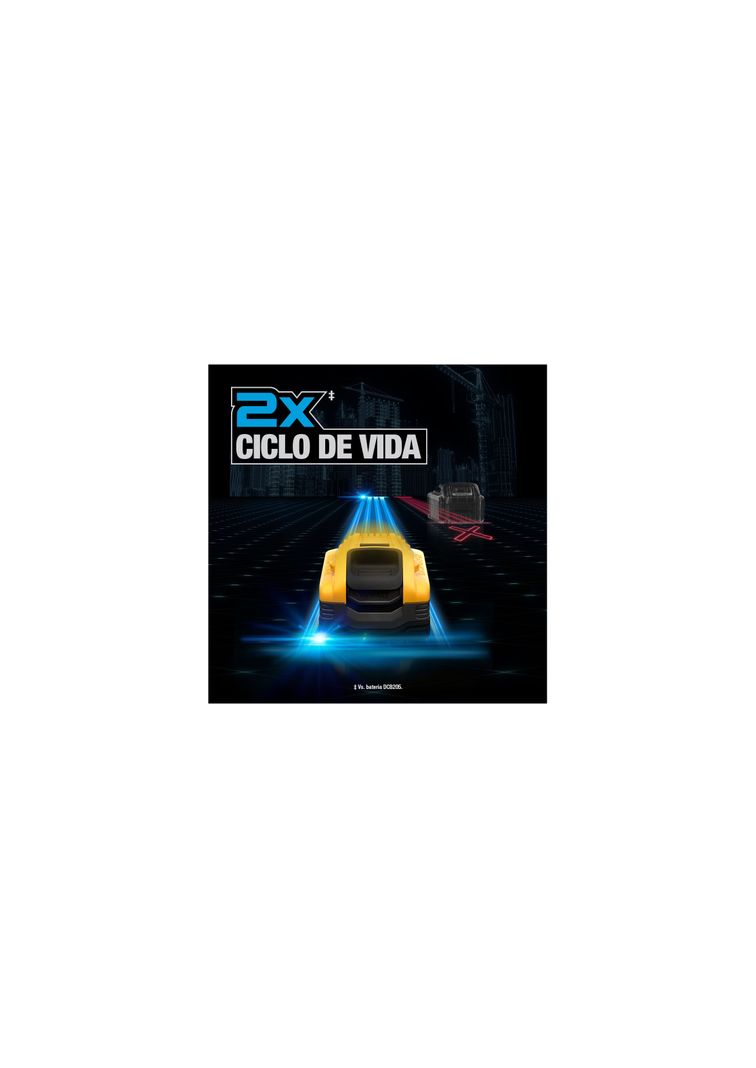 Batería compacta 5Ah 20V MAX* POWERSTACK™ DEWALT DCBP520-B3-6