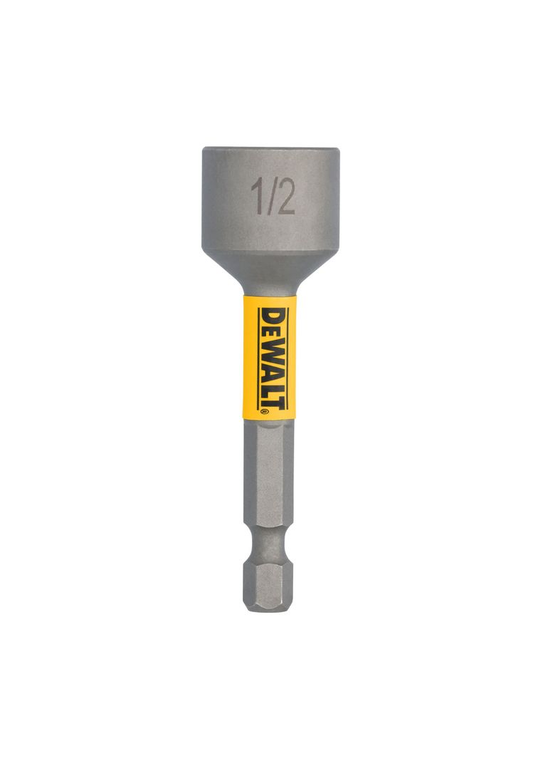 Llave de tuerca magnética 1/2” Vástago 1/4" DEWALT DWAF12TND-0