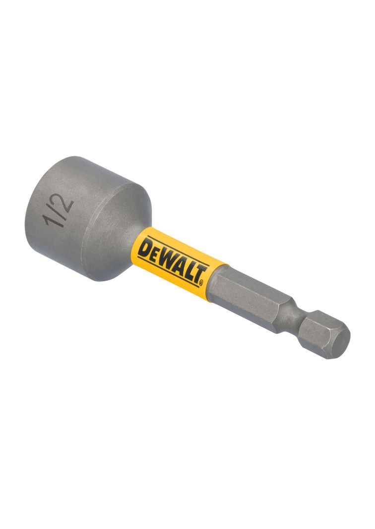 Llave de tuerca magnética 1/2” Vástago 1/4" DEWALT DWAF12TND-2