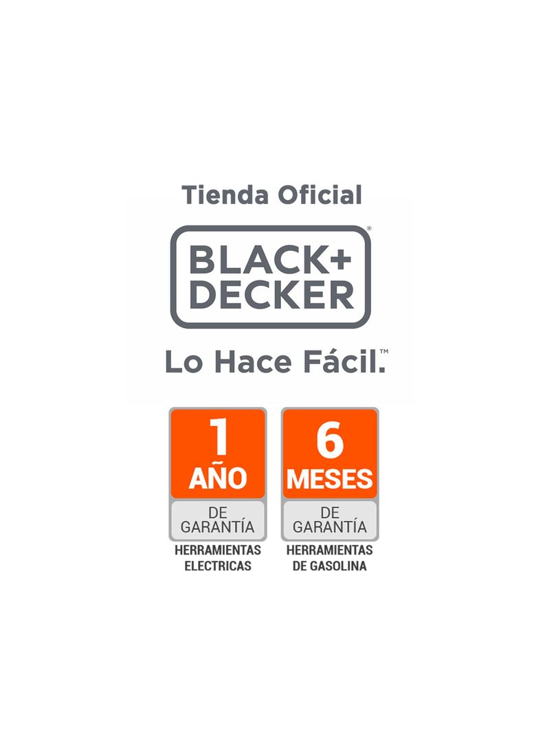 Esmeril angular 4-1/2” 820W+2discos BLACK+DECKER BDEG820-B2C-5