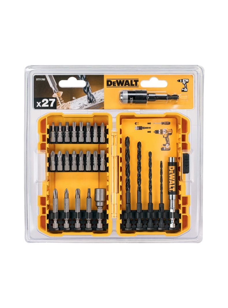 Set destornilladores 27 piezas DEWALT DT71700-QZ-1