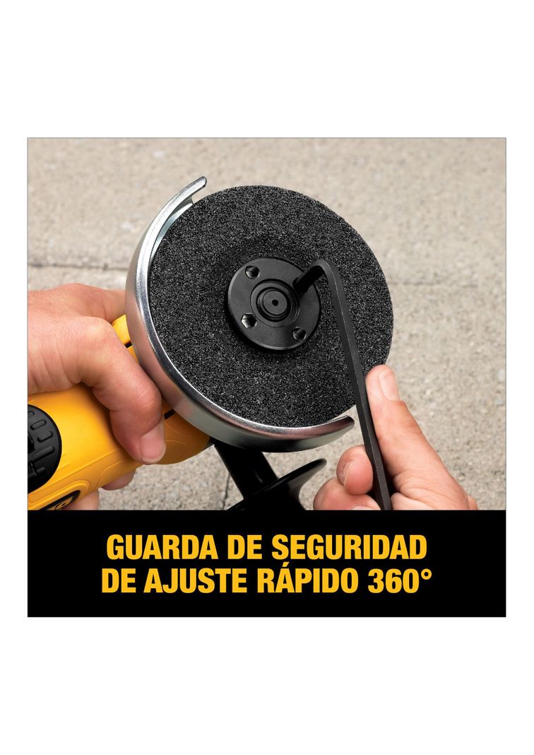 Esmeril Angular 4-1/2" 900W DEWALT DWE4120-B2-3