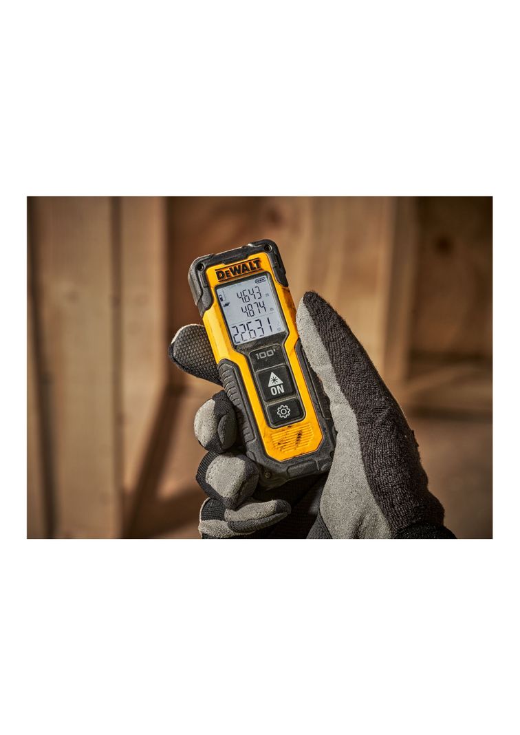 Medidor de distancia láser 30m DEWALT DWHT77100-CN-3