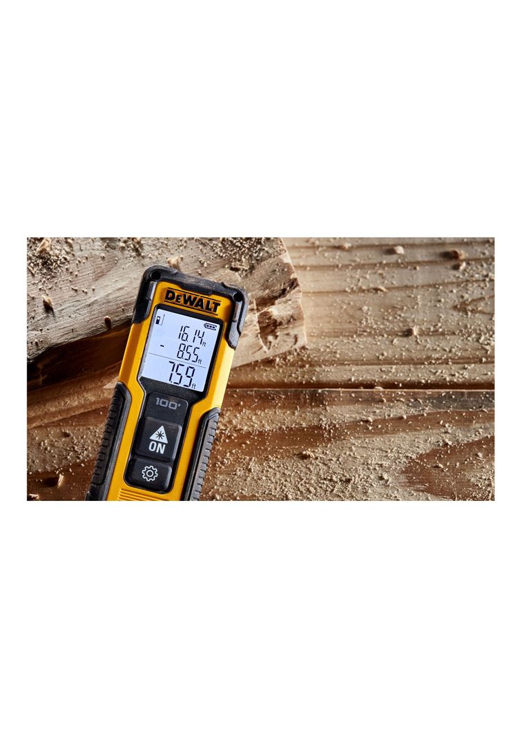 Medidor de distancia láser 30m DEWALT DWHT77100-CN-4