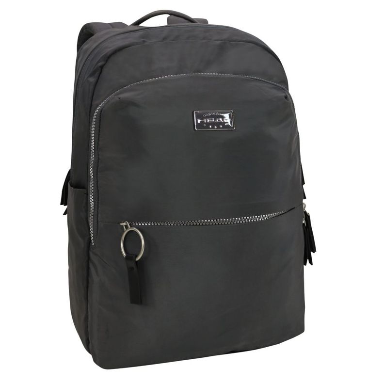Mochila Ejecutiva Mujer Boogy Gris Head-0