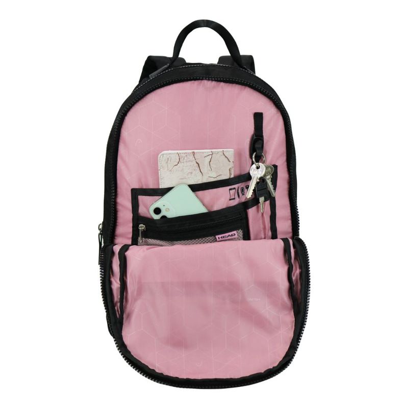 Mochila Mujer Porta Notebook New Cloud Negro Head-2