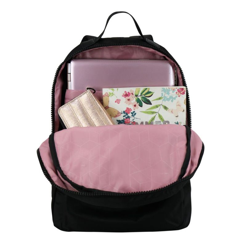 Mochila Mujer Porta Notebook New Cloud Negro Head-3