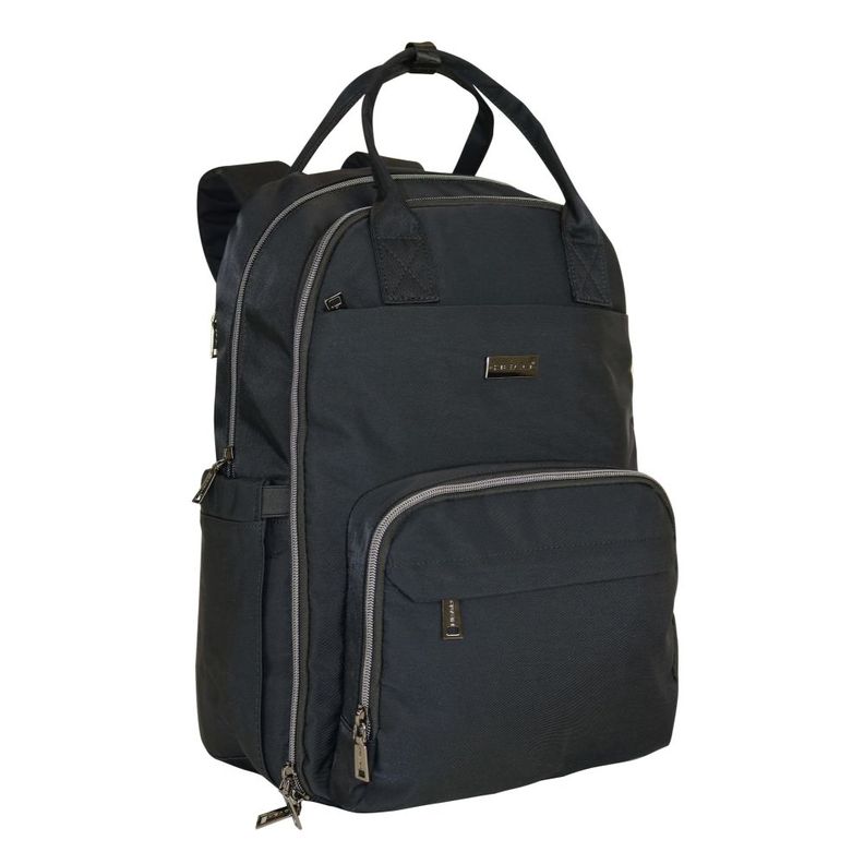 Mochila Notebook Ejecutiva JOB Negra Head-0