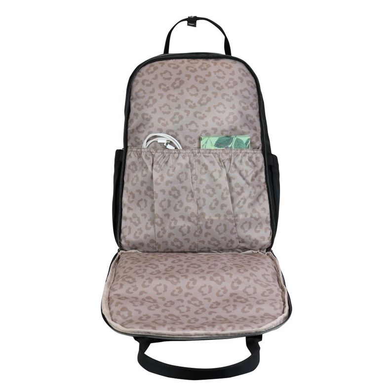 Mochila Notebook Ejecutiva JOB Negra Head-4