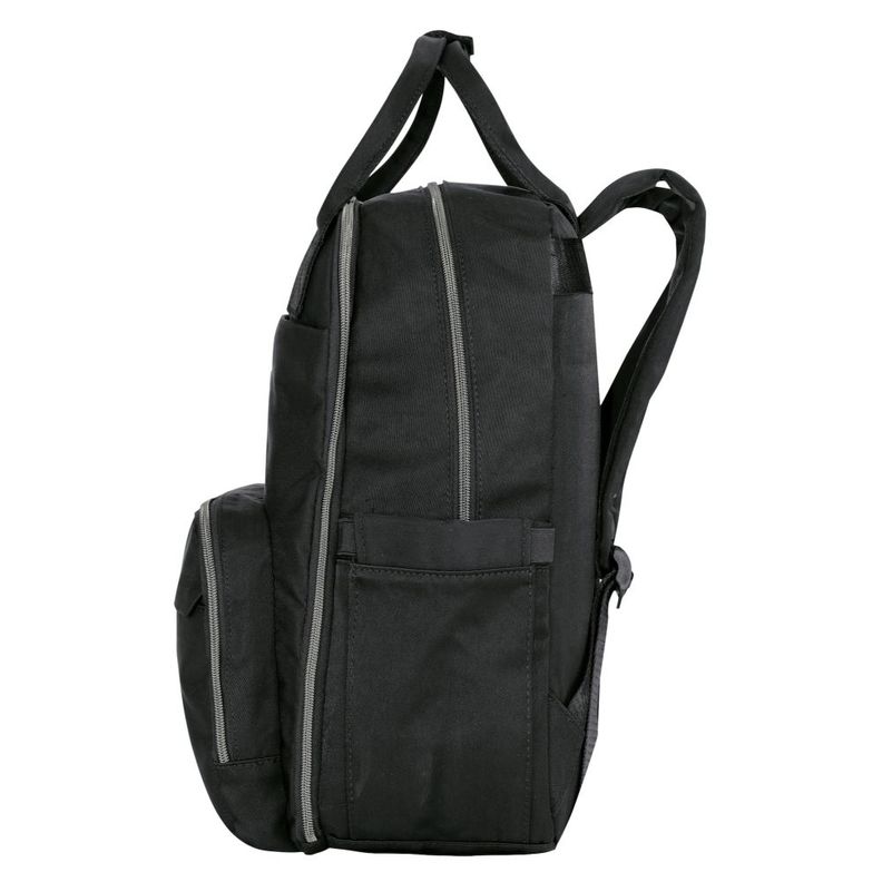 Mochila Notebook Ejecutiva JOB Negra Head-6