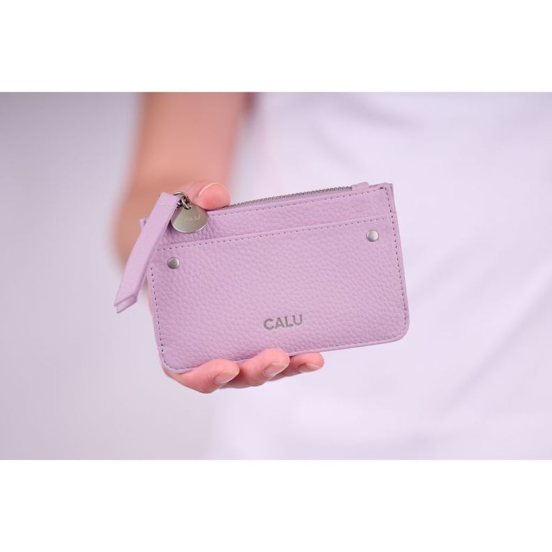 Billetera Tarjetero Sophie PU Palo Rosa Calu-5