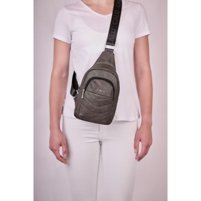 Crossbody Matilda PU Cafe Calu-5