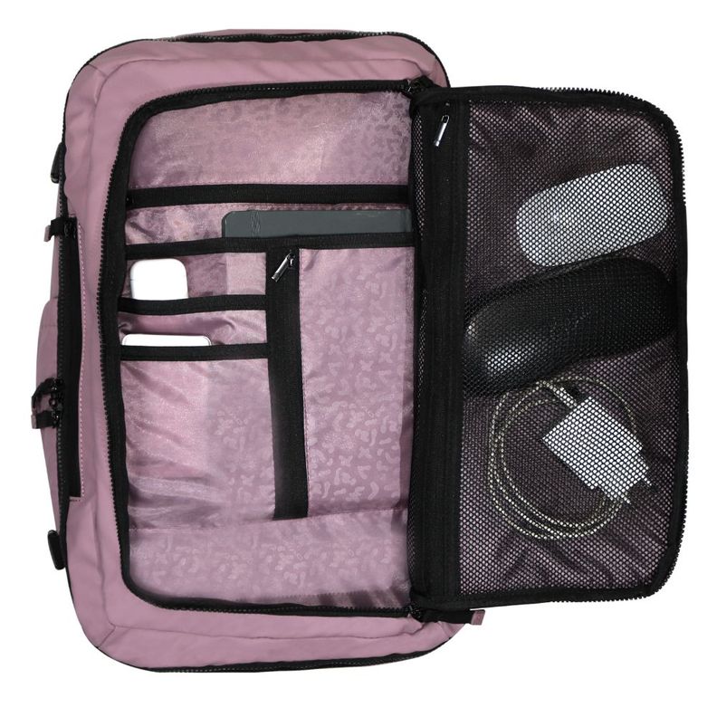 Mochila De Viaje Around Reverse Malva Calidad Head-2