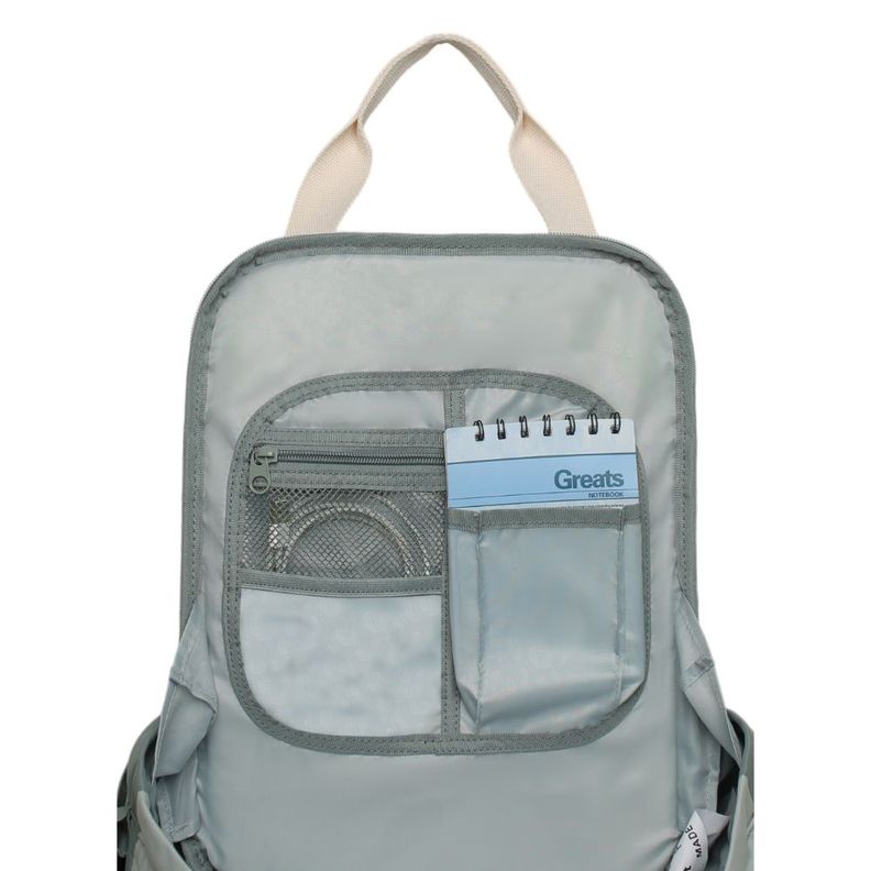 Mochila Mujer Moda Omega Bordado Menta Head-3