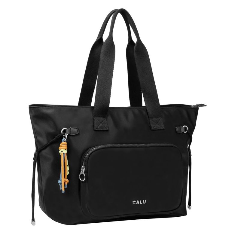Cartera Tote Amplia Ginger Negro Calu-0