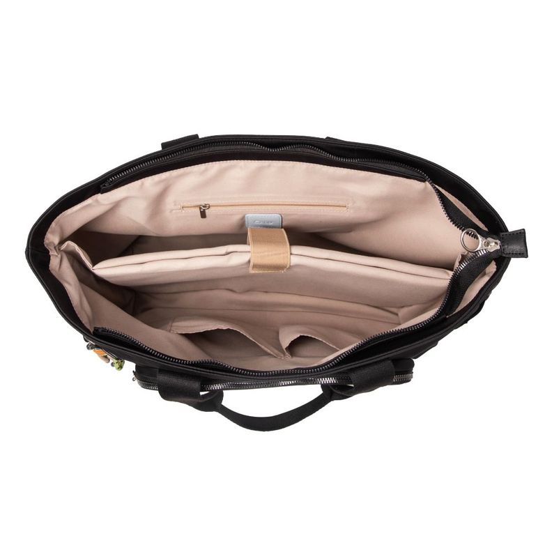 Cartera Tote Amplia Ginger Negro Calu-2