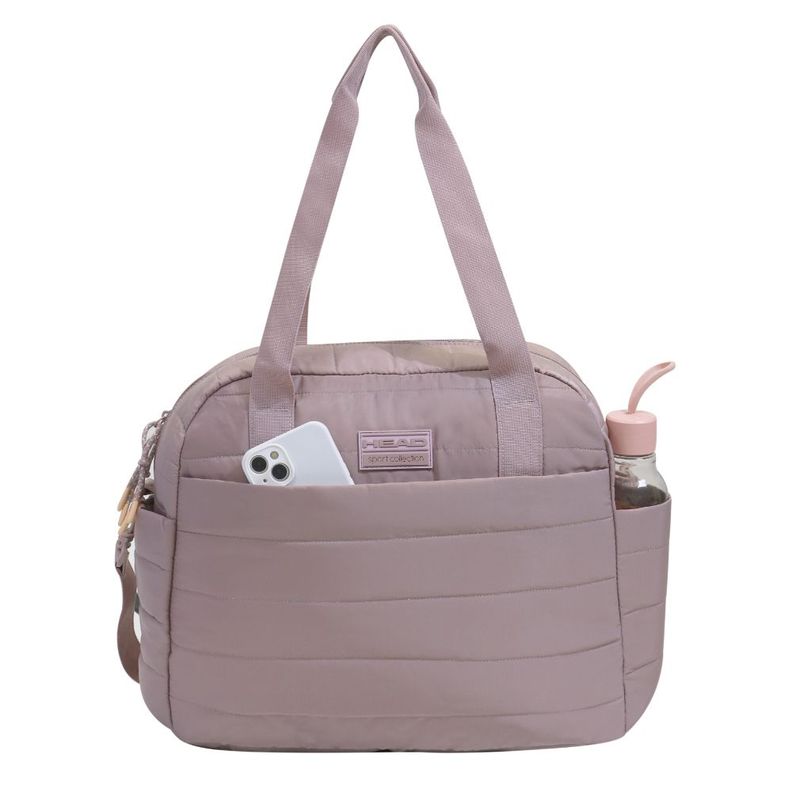 Bolso Mujer Buda Microfibra 33 Lts Malva Head-2