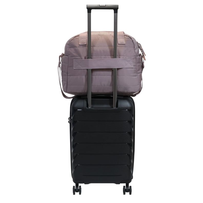 Bolso Mujer Buda Microfibra 33 Lts Malva Head-5
