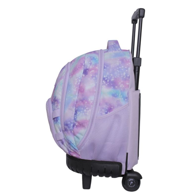 Mochila Ruedas Infantil New Kodiac Pegaso Cosmo Lila Head-1