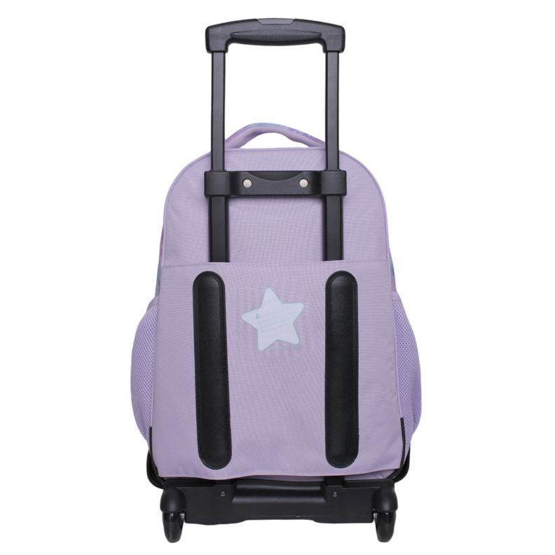 Mochila Ruedas Infantil New Kodiac Pegaso Cosmo Lila Head-3