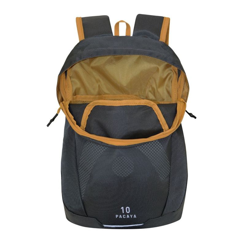 Mochila Outdoor Camping Pacaya 10 Gris Mostaza Head-3