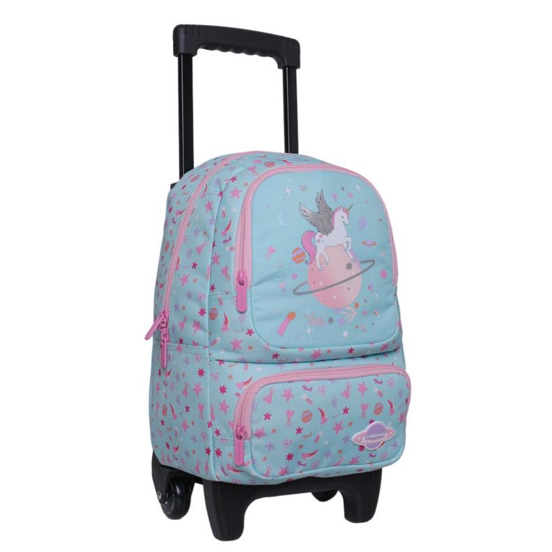 Mochila con Ruedas Pequeña Winner Pegaso Menta Head-0