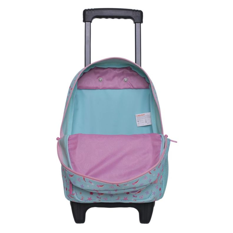 Mochila con Ruedas Pequeña Winner Pegaso Menta Head-2