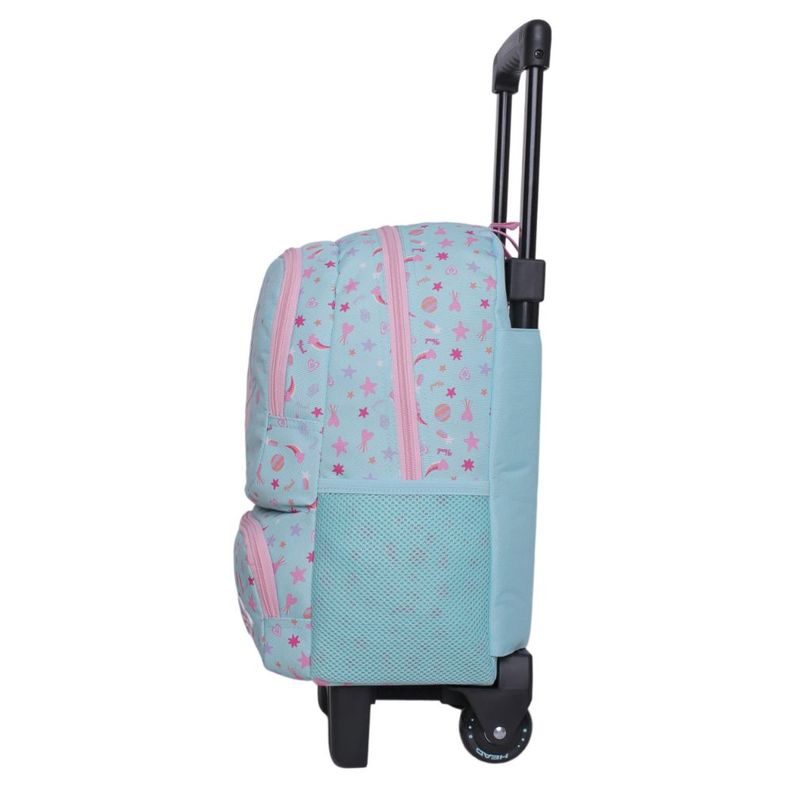 Mochila con Ruedas Pequeña Winner Pegaso Menta Head-3