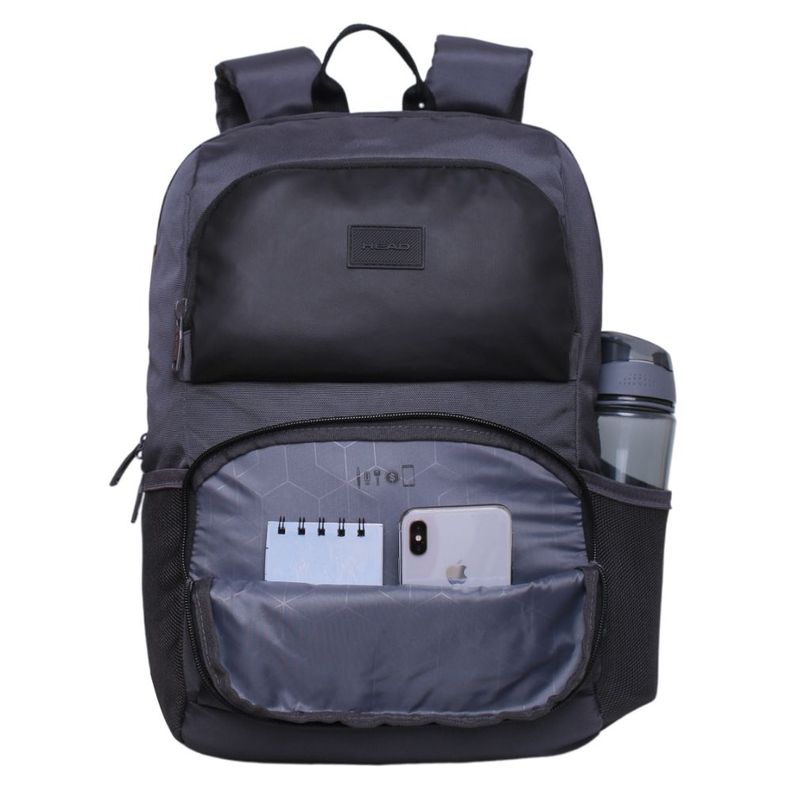 Mochila Notebook Stinger Reverse Gris Oscuro-1