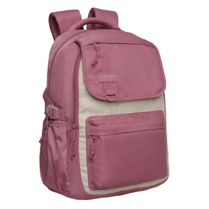 Mochila Mujer Qashqai Color Block Malva Head-0