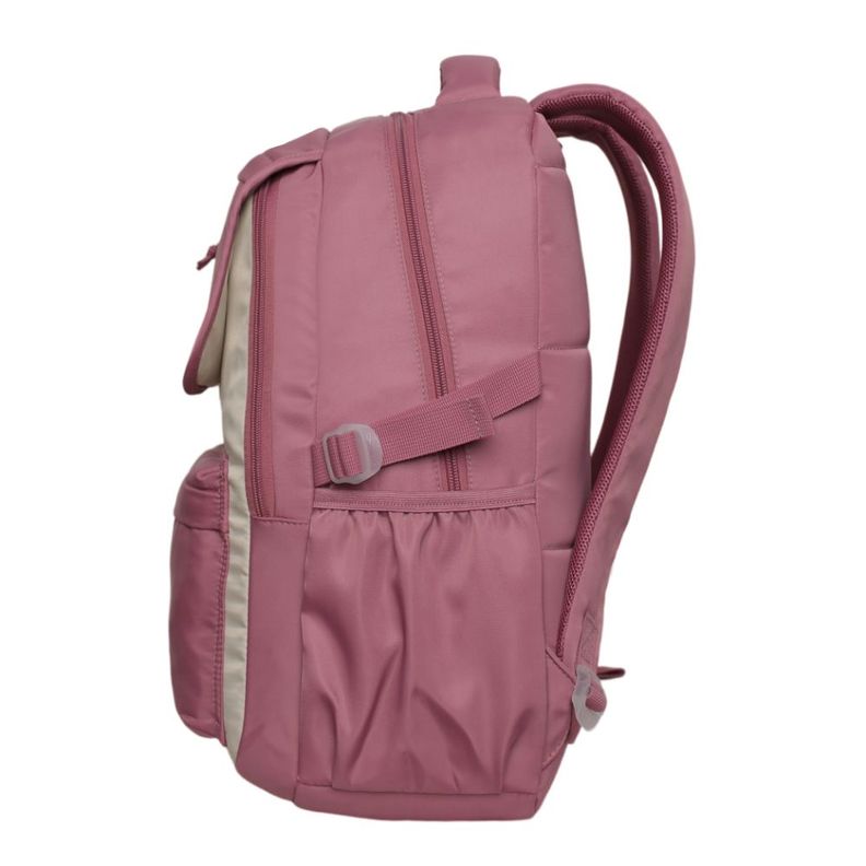 Mochila Mujer Qashqai Color Block Malva Head-4