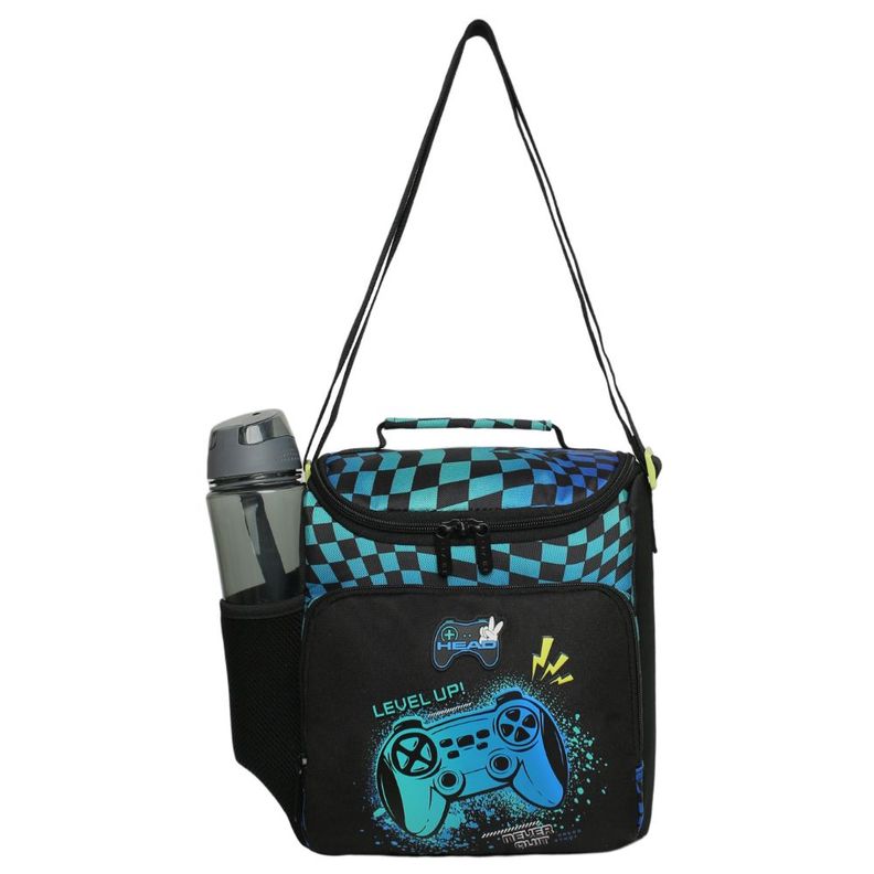 Lonchera Infantil Hombre Freeze Kids Chess Gamer Negro Head-3